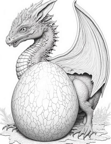 dragon coloring pages  kids adults   teachers