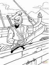 Coloring Pages Pirates Dagger Pirate Adult Printable Sword Designlooter Holding His 62kb Popular Comments Print sketch template