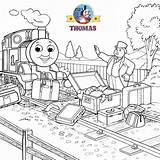 Thomas Coloring Train Pages Kids Friends Tank Engine Fun Book Cartoon Games Color Controller Print James Fat Face Older Railway sketch template