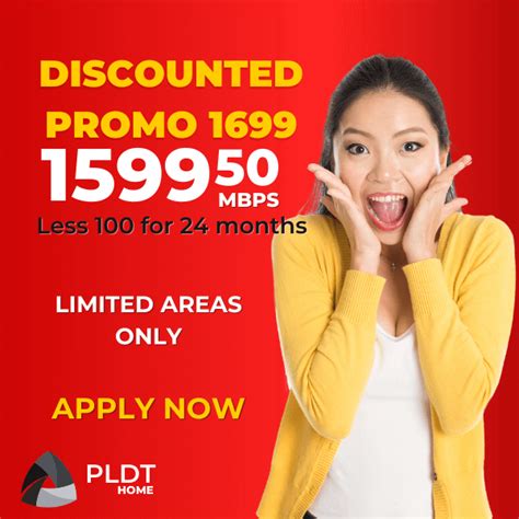 Discounted 1699 Promo Less 100 Pesos 24 Months