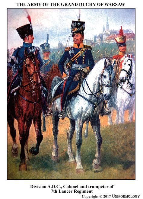 grand duchy  warsaw   historical illustration world napoleon