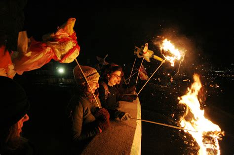 fire ceremony  burning   birds  tribute  winter