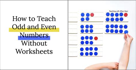 teach odd   numbers  worksheets