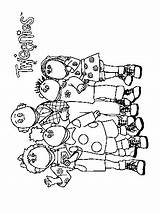 Tweenies Pages Coloring Animated Coloringpages1001 sketch template