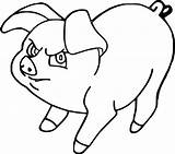 Cauldron Coloring Pages Pig Template sketch template