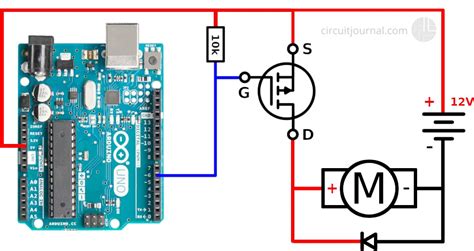 electrical p channel mosfet high side switching arduino  pin  vcc connection valuable