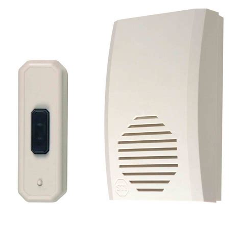 wireless doorbell chime operates    feet