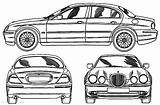 Jaguar Type Car Coloring Pages Template sketch template