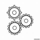 Cogs Gears Clipartmag Drawing Outline sketch template
