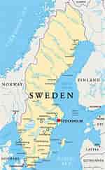 Bildresultat för Sverige karta. Storlek: 150 x 243. Källa: www.guideoftheworld.com
