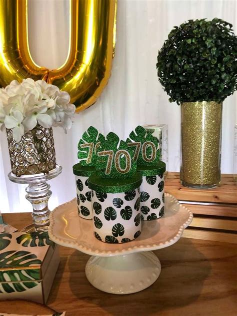 Leaf Green Party Birthday Party Ideas Photo 3 Of 13