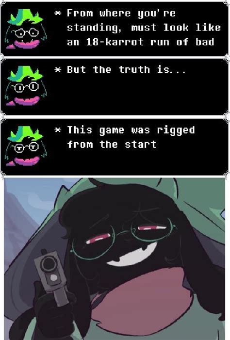 Omg Guys Ralsei Is Actually Benny From Fallout Deltarune