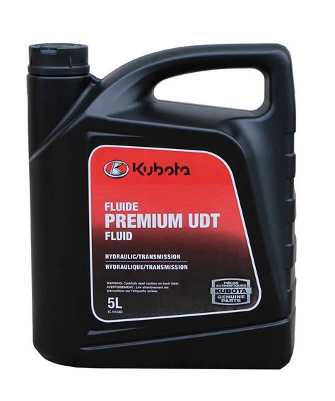 kubota premium udt hydraulic transmission fluid  lawn equipment snow removal equipment