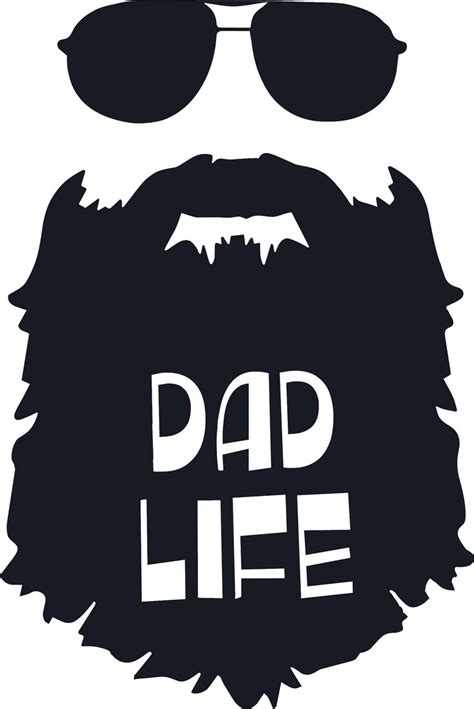 dad life beard decal laptop decal vinyl decal sticker etsy