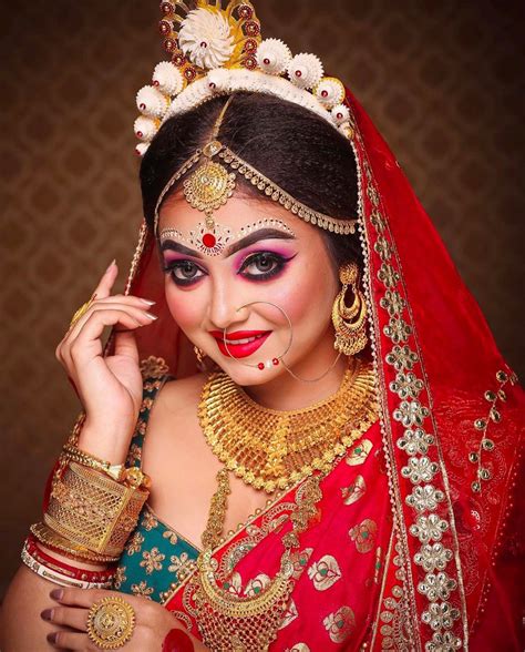 pin by siti sopiah on bengali bridal makeup bengali bridal makeup