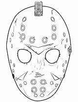 Jason Coloring Mask Pages Friday 13th Printable Halloween Tattoo Face Drawing Horror Sheets Scary Voorhees Supercoloring Movie Print Drawings Svg sketch template