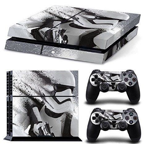 ps playstation  console decal vinyl autocollant skin sticker star wars stormtrooper battlefro