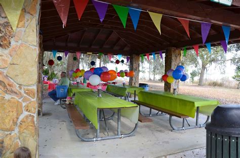 image result    decorate  park pavilion   birthday party