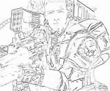 Weapon Axton Borderlands Coloring Pages sketch template