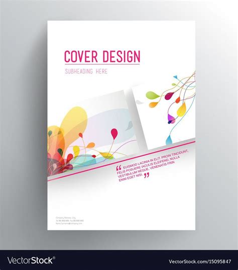 book front page design template   addictionary