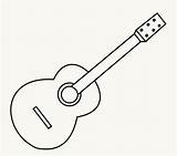 Guitar Draw Drawing Simple Acoustic Sketch Step Easy Outline Drawings Steps Erase Lines sketch template