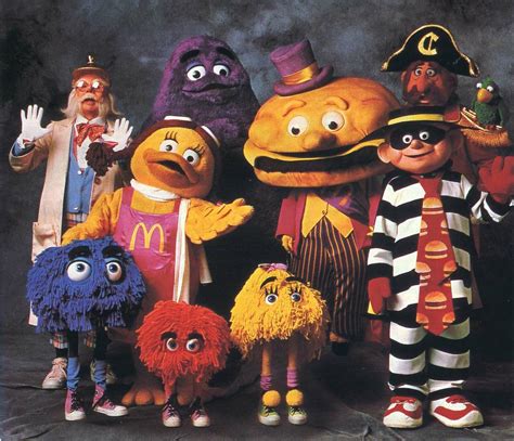 What Are All The Mcdonald S Characters Names The Creepiest Mascots