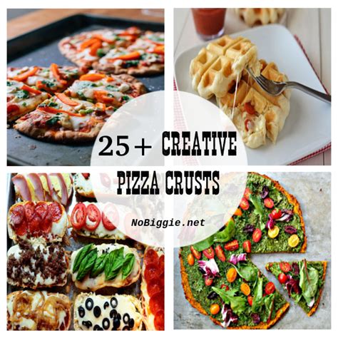 25 creative pizza crusts nobiggie