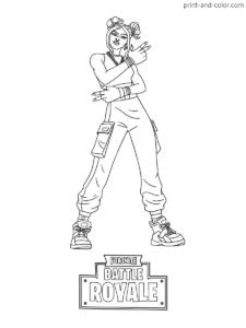 fortnite coloring pages peely img gimcrackery