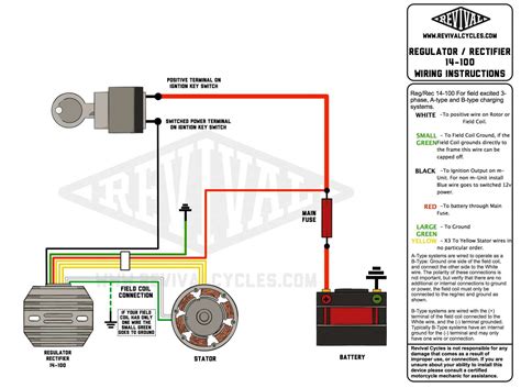 motorcycle regulator electronic wiring