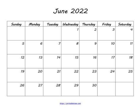 june  calendar  printable calendar templates june