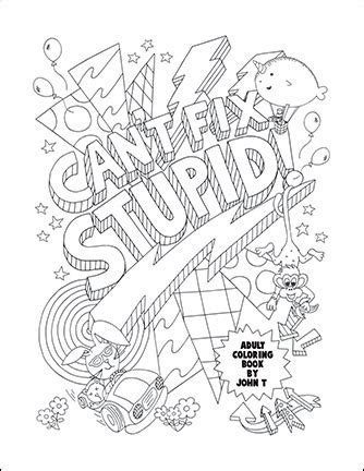 view  printable coloring book pages  adults swear words home