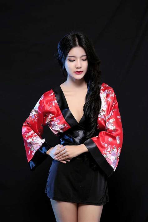 2020 new sexy lingerie cosplay japanese kimono sexy kimono temptation role playing big butterfly