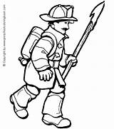 Firefighter Coloring Fire Fireman Pages Printable Color Department Fighter Kids Clipart Cartoon Pompier Coloriage Clip Drawing Dessin Le Print Sam sketch template