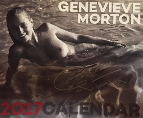 hot genevieve morton nude 2017 calendar [ 18 new pics ]