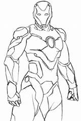 Iron Man Coloring Kids Pages Print Color Super Printable Heroes sketch template