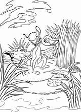 Coloring Pages Bambi Disney Faline Walt Characters Fanpop sketch template
