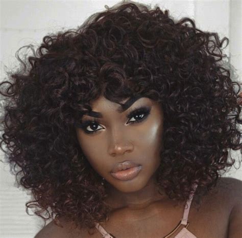 Melanin Hairy Black Women Gorgeous Dark Skinned Women