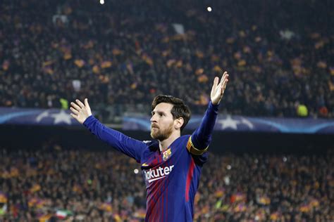 lionel messi reaches  ucl goals barcelona beats chelsea    spokesman review