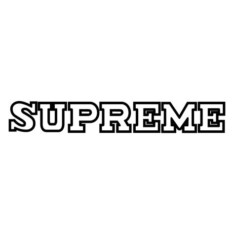 supreme logo png transparent svg vector freebie supply