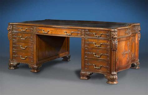 antique carved desk cht
