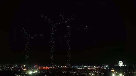 coachella drones     festival  intels newest light show