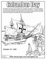 Columbus Christopher Ships Coloring Printable Pages Getcolorings Getdrawings Color Colorings sketch template