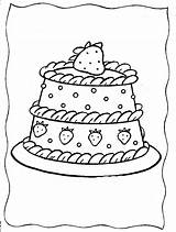 Coloring Strawberry Pages Shortcake Cake Printable Color Clipart Kids Ausmalbilder Library Colouring Strawberries Popular Print Coloringhome sketch template
