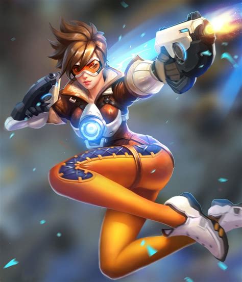 tracer overwatch by plank 69 on deviantart science fiction pinterest guns art and pants