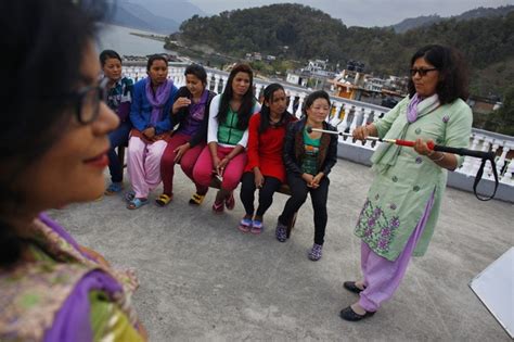 Women Reach The Top In Nepal S Trekking Industry Daily Mail Online