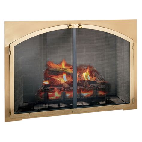 Legend Arch Rectangular Masonry Fireplace Door Design Specialties