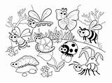 Coloring Bug Pages Cute Printable Color Getcolorings Pa Sheet sketch template
