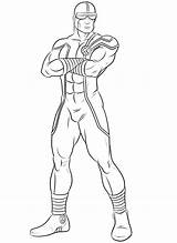 Cyclops Coloring Pages Marvel Printable Drawing Adults Kids Comics Getdrawings sketch template