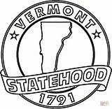 Vermont Supercoloring sketch template