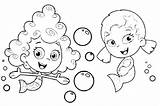 Coloring Bubbles Pages Blowing Guppy Getcolorings Color Pag Getdrawings sketch template
